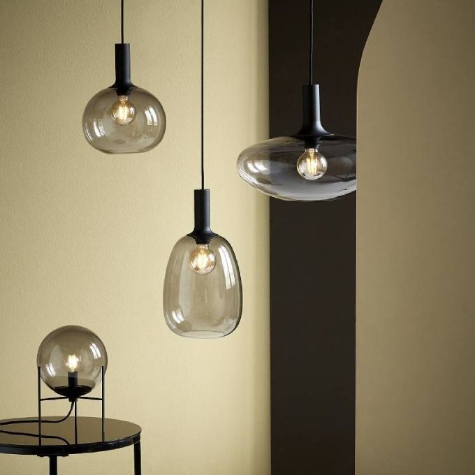 Závěsné světlo Nordlux Alton z kouřového skla - lustry Nordlux Alton